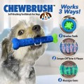 Chewbrush Toothbrush Dog Toothbrush and Dog Toy - No Dog Toothpaste Required