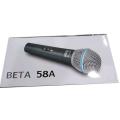Super-Cardioid Dynamic Vocal Karaoke Microphone with Wire XLR (F) to TS (M) 3 Meter Cable for Vocali