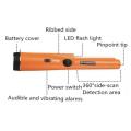  Metal Detectors Portable Orange GP-Pointer Gold Finder Handheld with LED Light for Low Light Uses