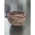 ANTIQUE WEEK #15 - RED STREAKED MARBLE - circa 1800`s - 1900`s