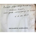 KAROO-ANTIEK #4 - RARE BOER WAR - DIE KAPPIE KOMMANDOE BY JOHANNA BRANDT
