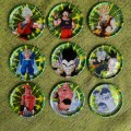 KAROO-ANTIEK #24 - HIGHLY COLLECTABLE DBZ DRAGON BALL Z KLICK TAZOS IN GREAT CONDITION
