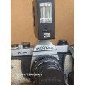 ASAHI PENTAX K1000 FILM CAMERA WITH LOTS OF GOODIES INCLUDED - IMACULATE CONDITION!