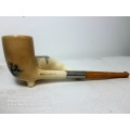 X2 VINTAGE DELFT HOLLAND SMOKING PIPE - auction ending 21:45