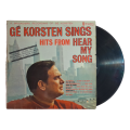 1967 Gé Korsten - Hits From Hear My Song - Vinyl, 7`, 33 RPM - Stage & Screen - Good - With Cover