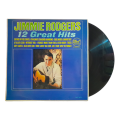 1964 Jimmie Rodgers - 12 Great Hits - Vinyl, 7`, 33 RPM - Pop, Folk, World & Country - Very Good Plu