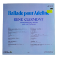 1978 René Clermont  Ballade Pour Adeline - Vinyl, 7`, 33 RPM - Pop - Excellent - With Cover