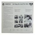 1970 Heintje  Ich Sing` Ein Lied Für Dich - Vinyl, 7`, 33 RPM - Pop - Very Good - With Cover