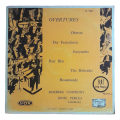 1956 Weber, Mendelssohn, Schubert - Jonel Perlea, Bamberg Symphony  Overtures - Vinyl, 7`, 33 RPM -