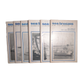 1970 Sea Breezes Magazines 12 Issue Set- January-December, Index Softcover