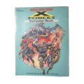1992 Marvel Super Heroes: X Forces Campaign Book by Scott Davis and Anthony Herring Softcover
