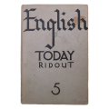 English Today 5 by Ronald Ridout 1961 Hardcover w/o Dustjacket