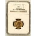 1924 SA UNION GOLD SOVEREIGN NGC MS63 | BRILLIANT UNC | EXTREMELY RARE |
