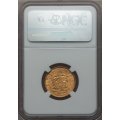1898 ZAR Gold Pond NGC Graded AU58 | Almost Perfect | RARE THIS NICE |