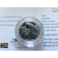 2016 SA Two and a Half Cent - Flypress Tickey With "DBN" Mintmark | Mintage: 400 |