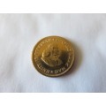 1977 South Africa R1 Proof Gold | Mintage: 20000 |