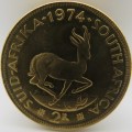 1974 South Africa R2 Proof Gold | 8 Grams 22 Carat Gold | FUN R1 Start