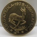 South Africa: Republic R2 Gold of 1978 | 8 Grams 22 Carat Gold (Coin 2 of 2)