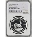 South Africa: Republic S1KR 5th Anniversary Silver Krugerrand 1oz of 2022 PF 70 NGC