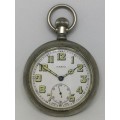 Vintage Lanco pocketwatch with numeral dial - working