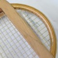 Vintage Dunlop Fort wooden tennis racquet with frame - Length 69 cm - Face 31 x 23 cm