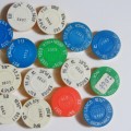 Lot of 17 vintage RONDA balancing wheel watch spares