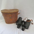 Vintage Y.E. 10 x 50 binoculars in pouch