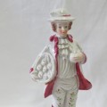 Handpainted French porcelain figurine