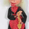 Pelham Puppets SM Witch marionette in box