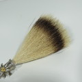 Vintage German Edelweiss hat brush brooch pin