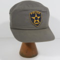 Police 2001 cap and badge - Possibly USA - 53cm