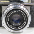 Vintage Voiglander Vitomatic 11b 35mm camera with 2.8/50mm lens