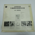 Lente Vrolikheid - AF Venter LP vinyl record - Welkom records