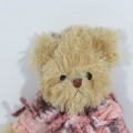 Vintage Victoria Plush teddy bear - Length 38 cm