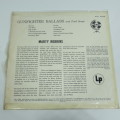 Marty Robbins - Gun fighter ballads and trail songs LP vinyl record - CBS recording