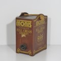 Monis Superior Full cream sherry wooden wine box dumpy - Size 24 x 18 cm