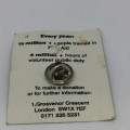 St John Ambulance charity pin badge