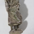 Vintage silverplated copper figurine - Weighs 226grams