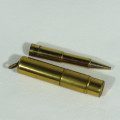 Writescope brass mechanical pocket pencil - Missing one extension piece