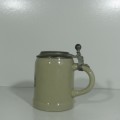 Original Gerzit Hanomag beer stein with lid