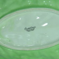 Carltonware salad bowl for 1 in shape of lettuce leaf - Some small chips and crackling