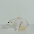 Langham crystal glass ice bear paperweight