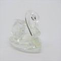 Swarovski swan - Weighs 63.3grams - Small chips on wing