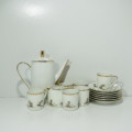 Portuguese COIMBRA Espresso set - 15 Pieces - Pot height 19 cm