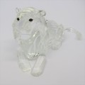 Swarovski Annual edition 1995 Inspiration Africa - The lion - Some damage and tail repaired with box