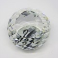 Swarovski SCS annual edition paperweight crystal ball in box