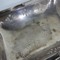 Silverplated serving dish