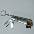 Golfer`s pocket knife tool in gift tin