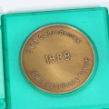 1989 SWA Territory Force medallion in case