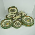 ADAMS Cries of London set of 28 pieces - 4 plates - 6 small plates - 6 side plates - 6 soup bowls